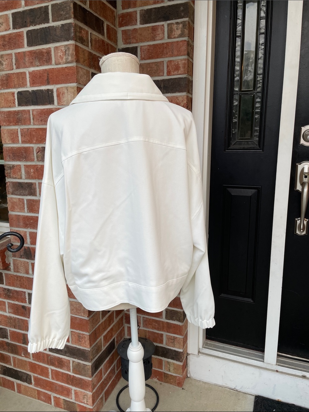 Nine West White Lined Blazer Lightweight Jacket Sz XXL - Picture 6 of 15